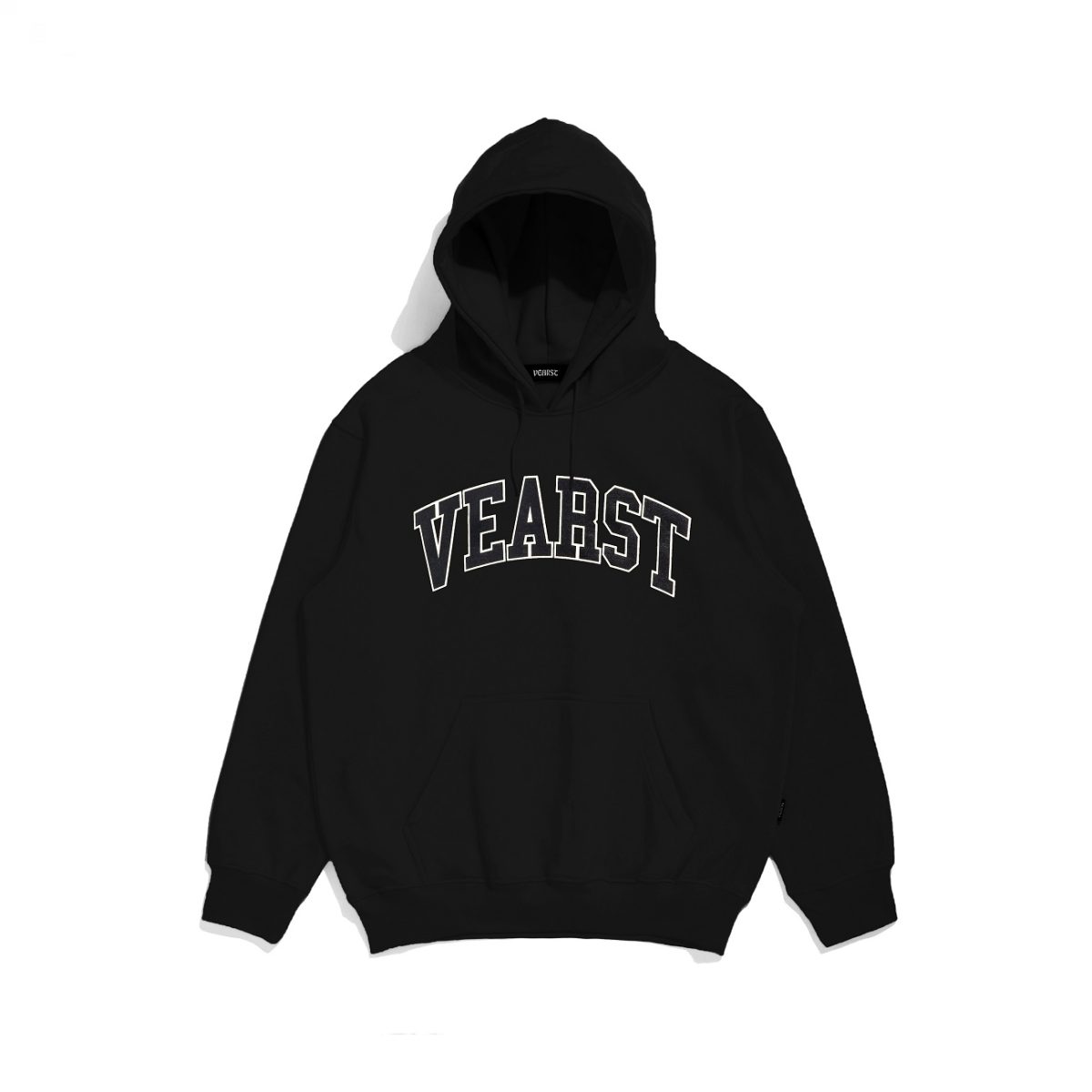 Rodger Black White Pullover Hoodie
