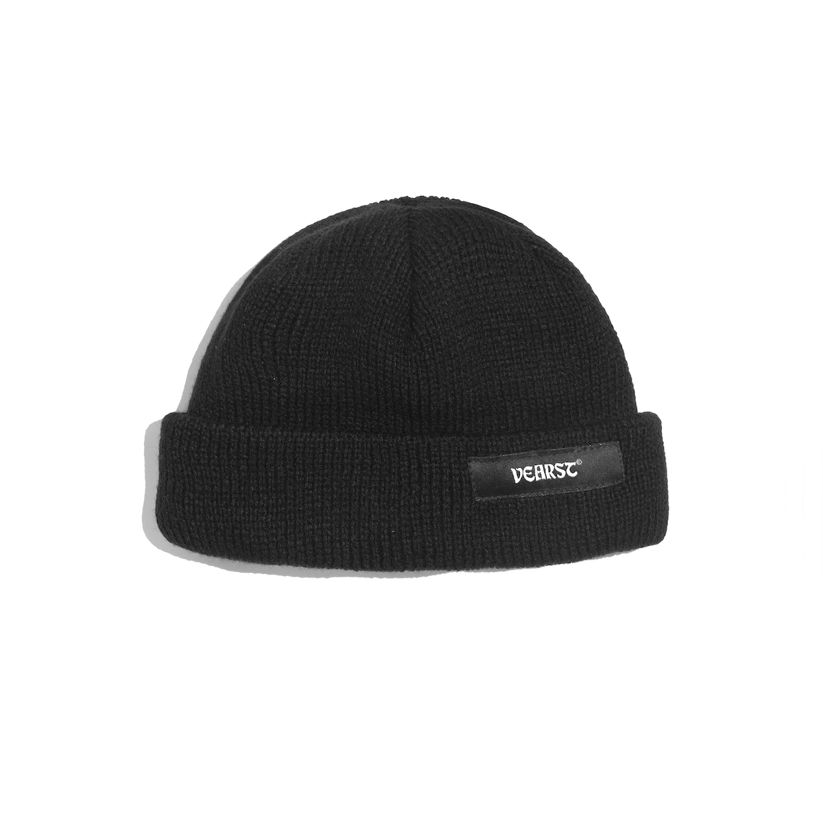 Minks Black Beanie Hat