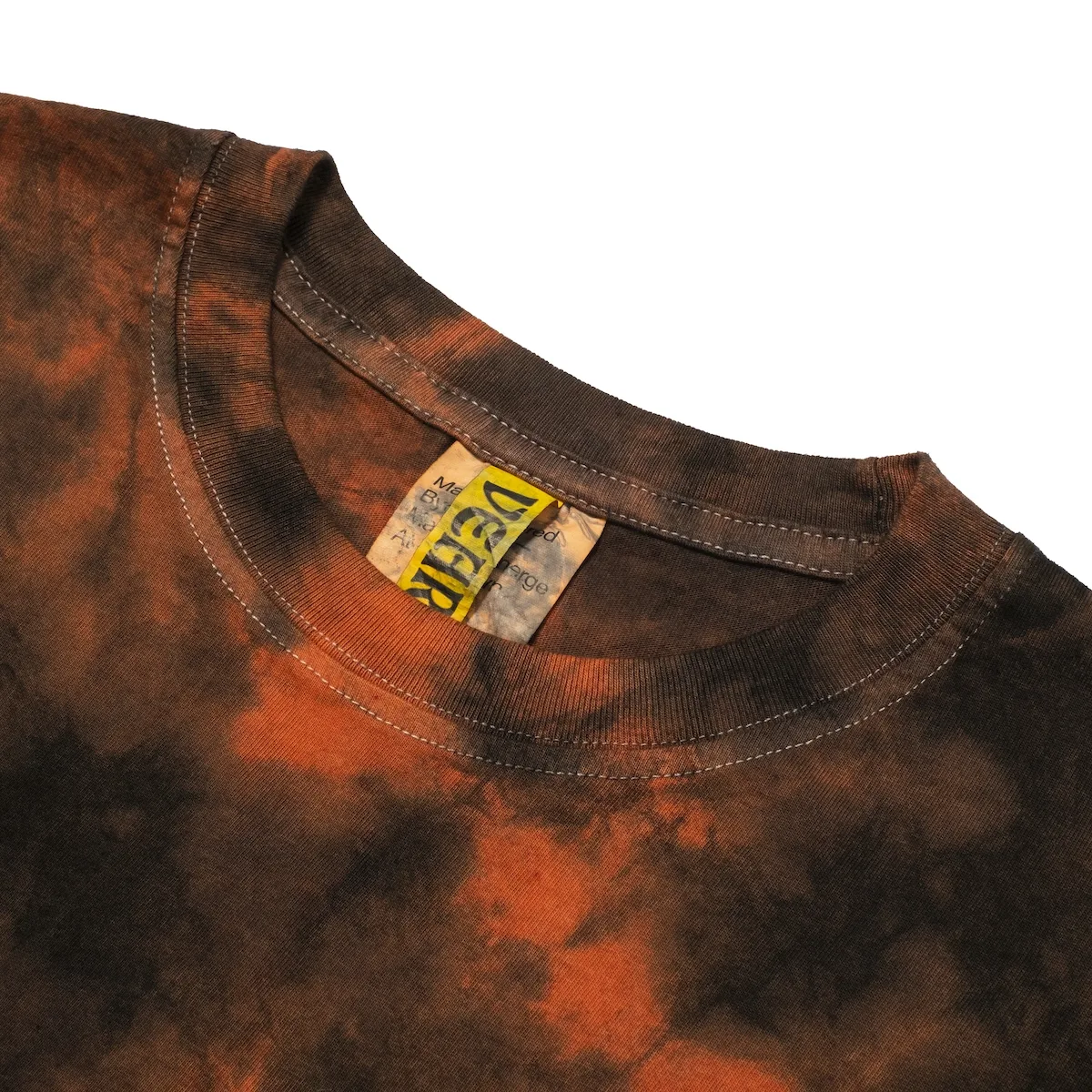 Beth Tie Dye Orange Black - Image 4