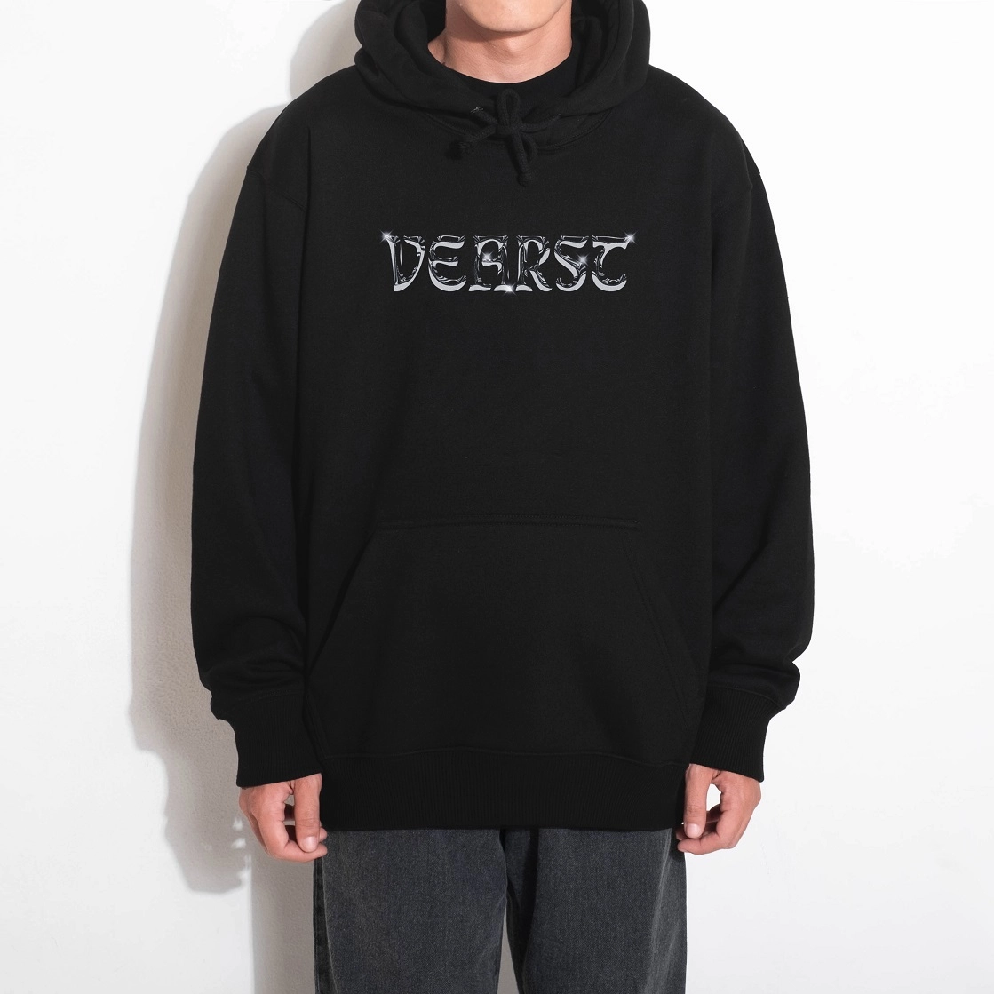 Chrome MKII Black Pullover Hoodie - Image 2