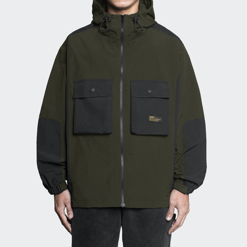 Cliff Olive Black Anorak Two Tone - Image 2
