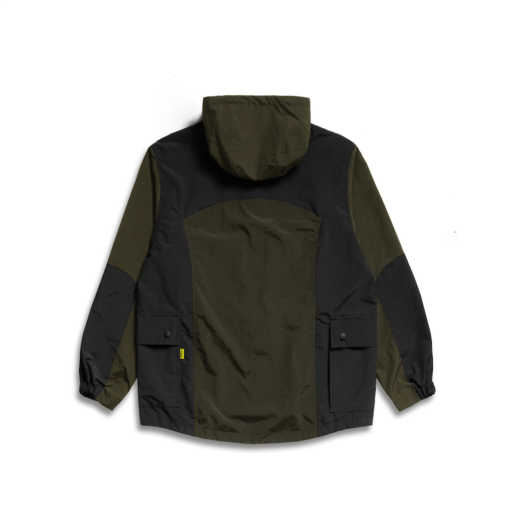 Cliff Olive Black Anorak Two Tone - Image 3