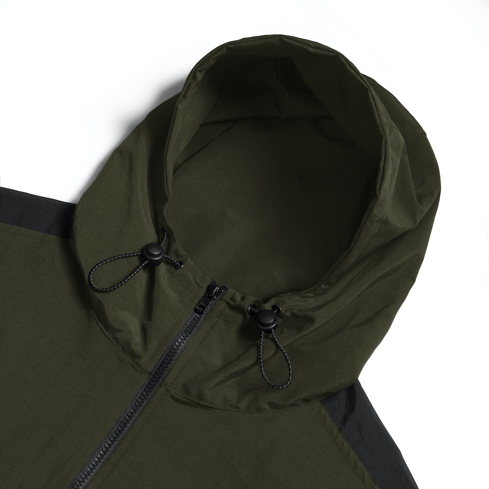 Cliff Olive Black Anorak Two Tone - Image 4