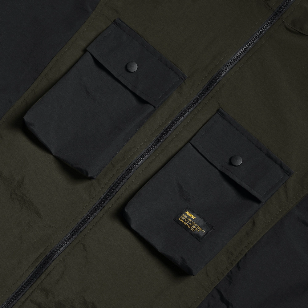 Cliff Olive Black Anorak Two Tone - Image 5
