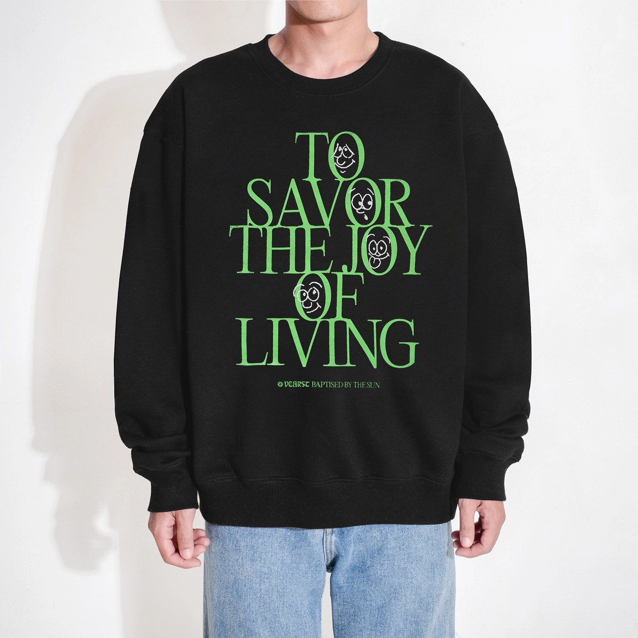 Clove Crewneck Black - Image 2