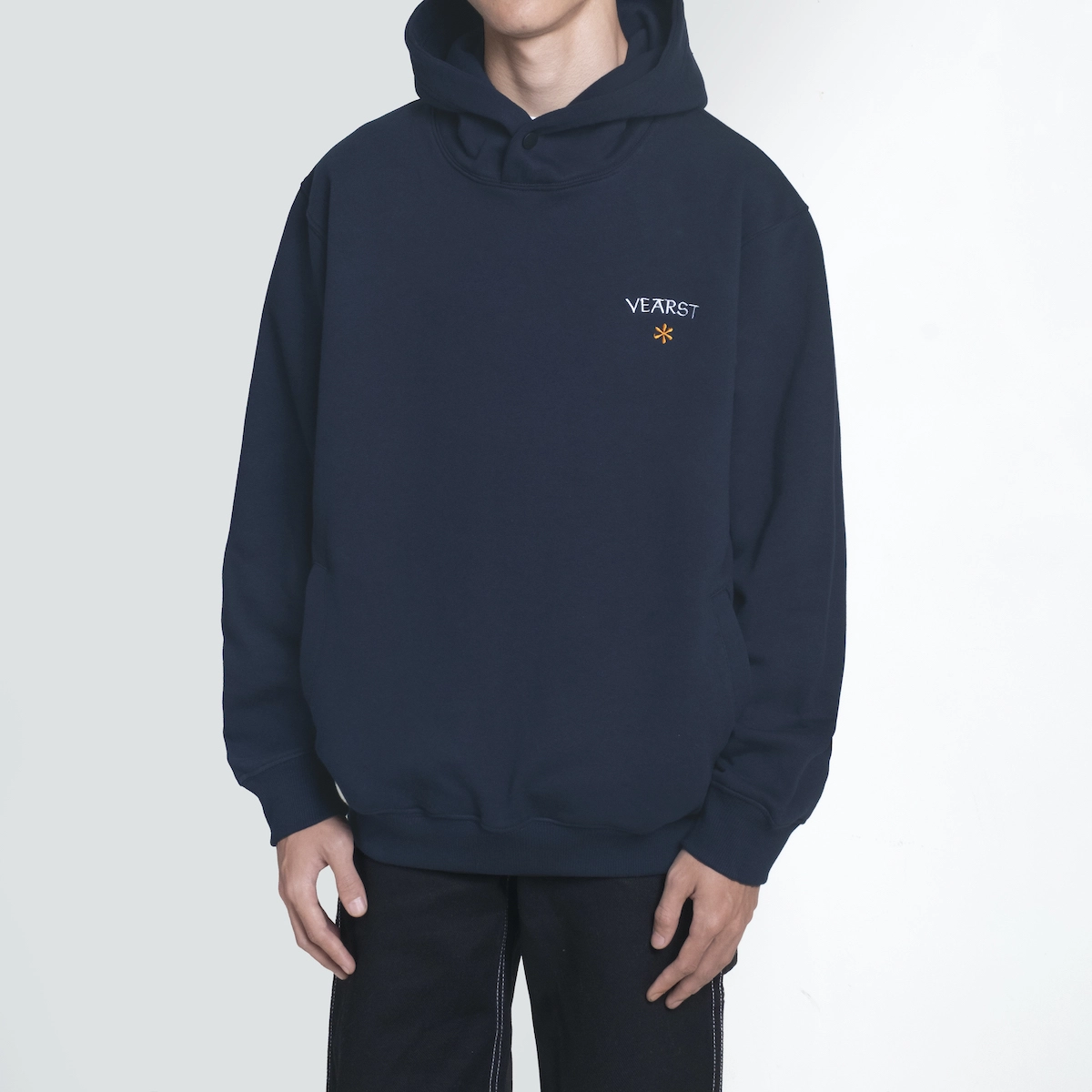 Cole Navy Pullover Hoodie - Image 2