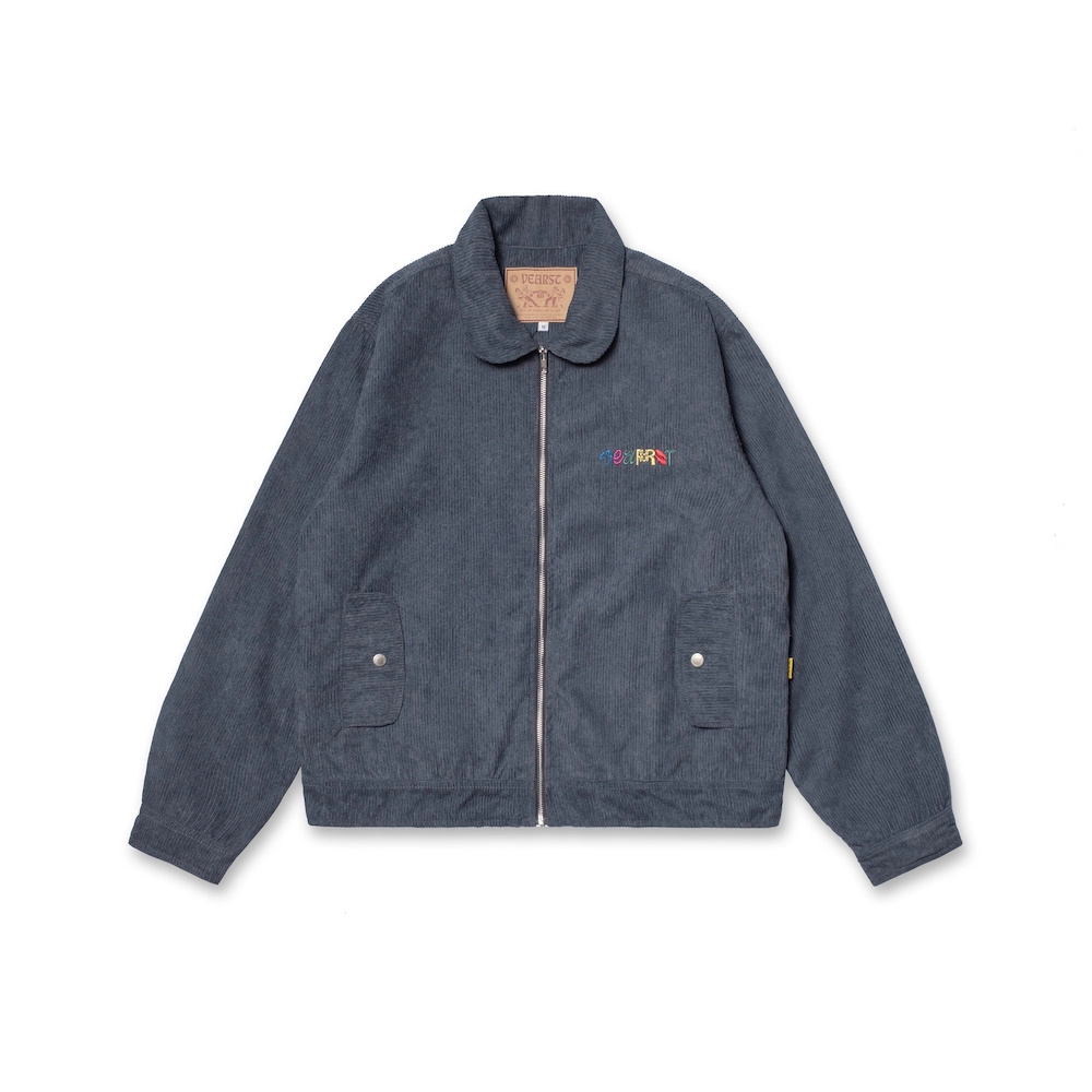 Delroy Navy Corduroy