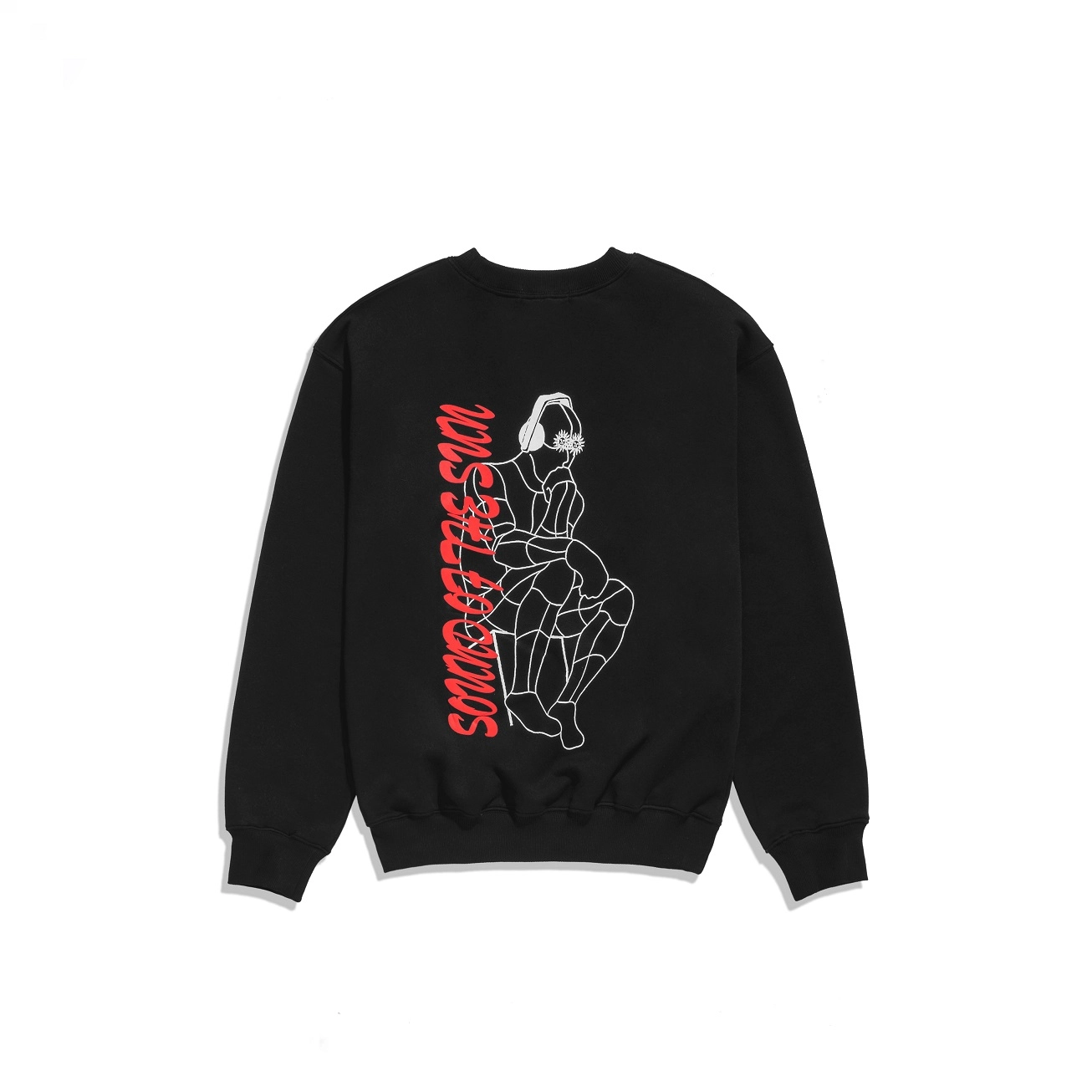 Grudge Crewneck Black - Image 3