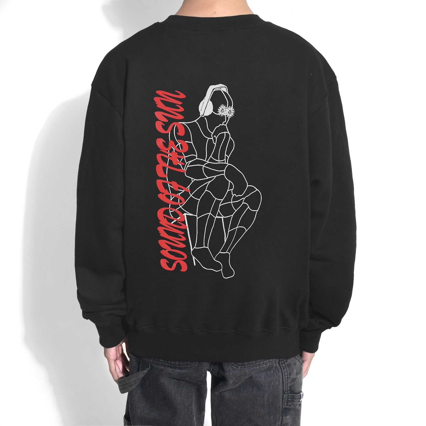 Grudge Crewneck Black - Image 4