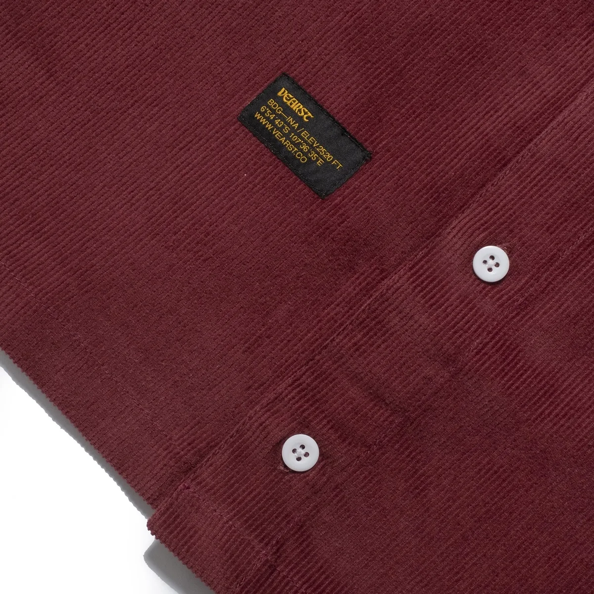 Kiko Corduroy Maroon - Image 5