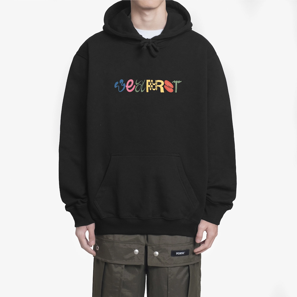 Milch Black Pullover Hoodie - Image 2