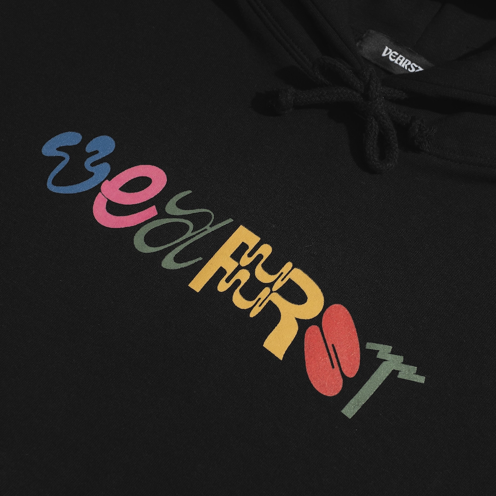 Milch Black Pullover Hoodie - Image 3