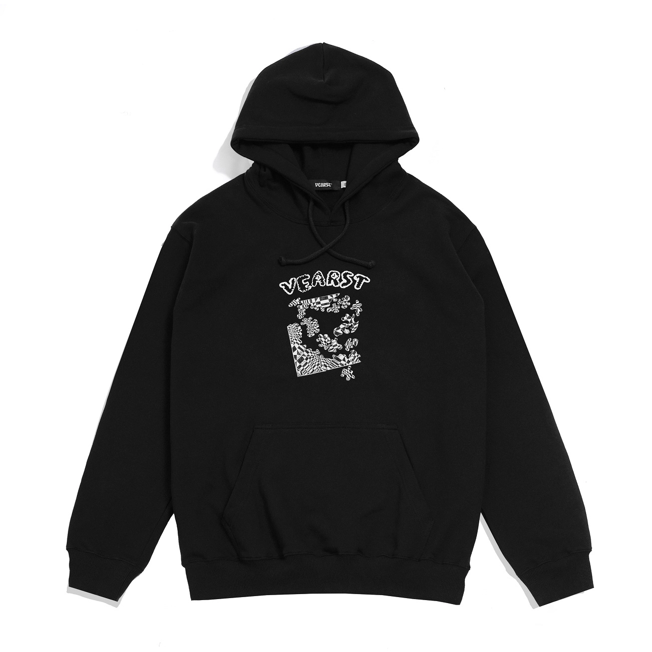 Puzzle Black Pullover Hoodie
