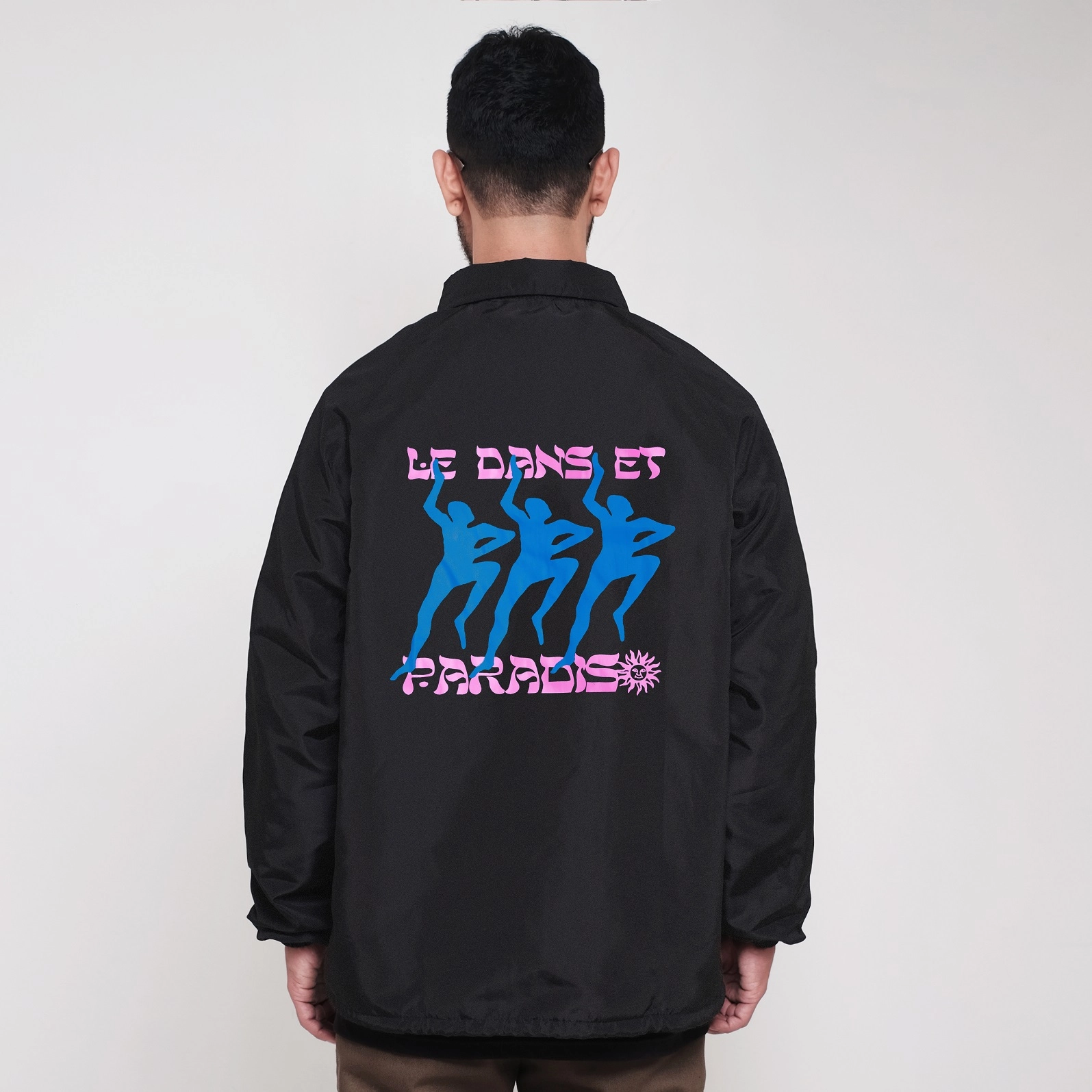 Ritus Black Windbreaker - Image 4