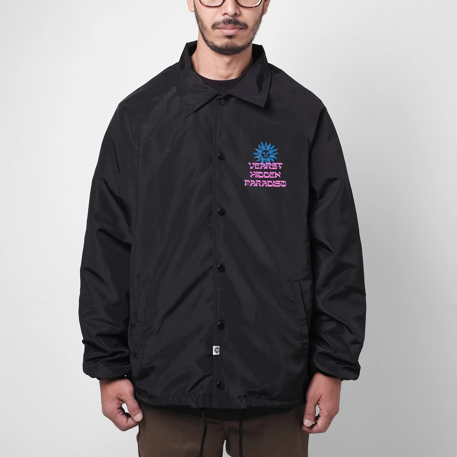 Ritus Black Windbreaker - Image 2