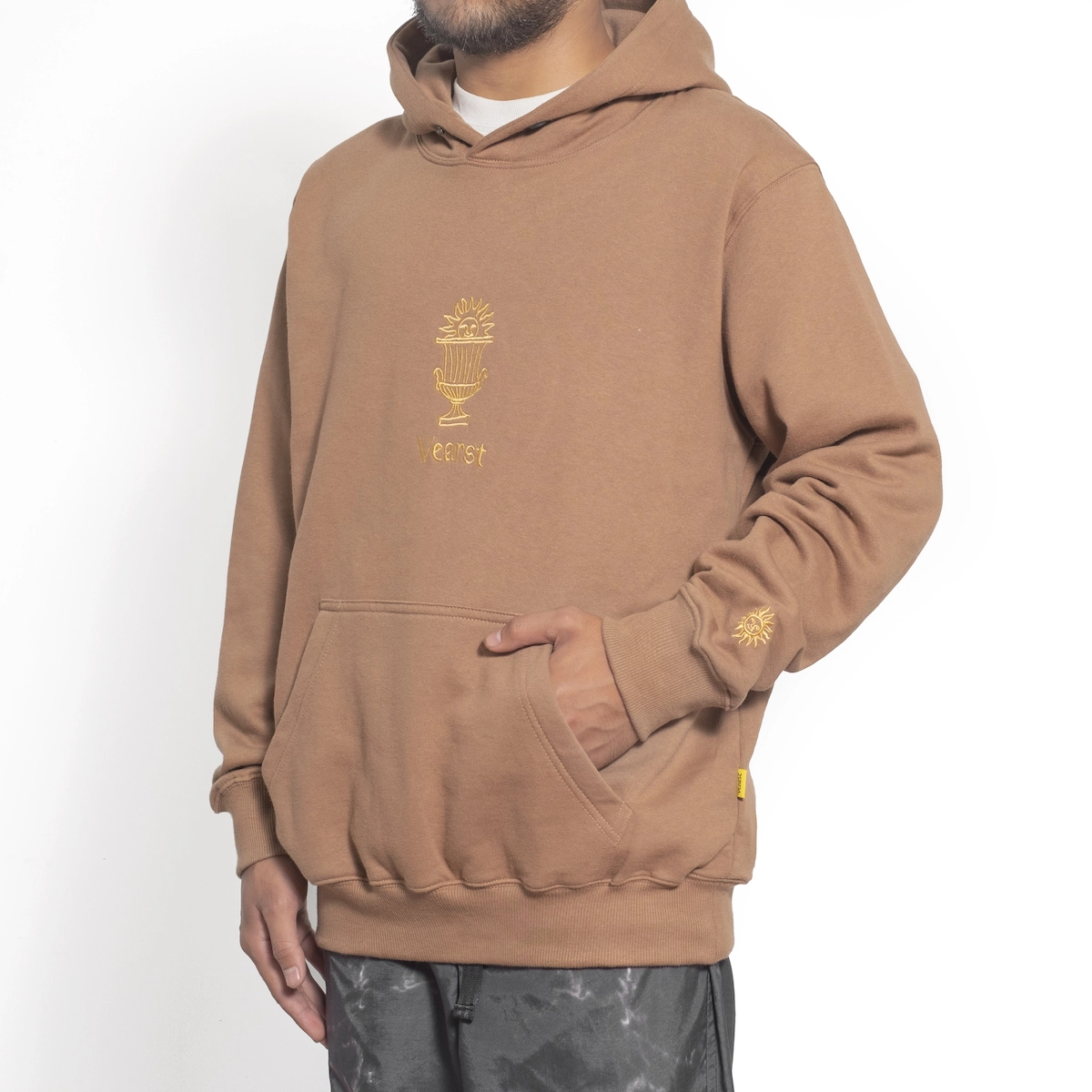 Royal Khaki Pullover Hoodie - Image 2