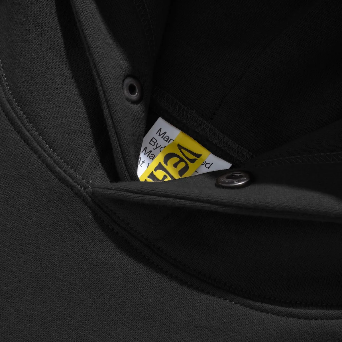 Royal Black Pullover Hoodie - Image 4