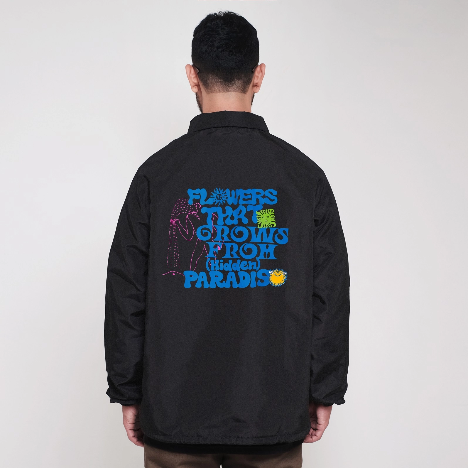 Profane Black Windbreaker - Image 4