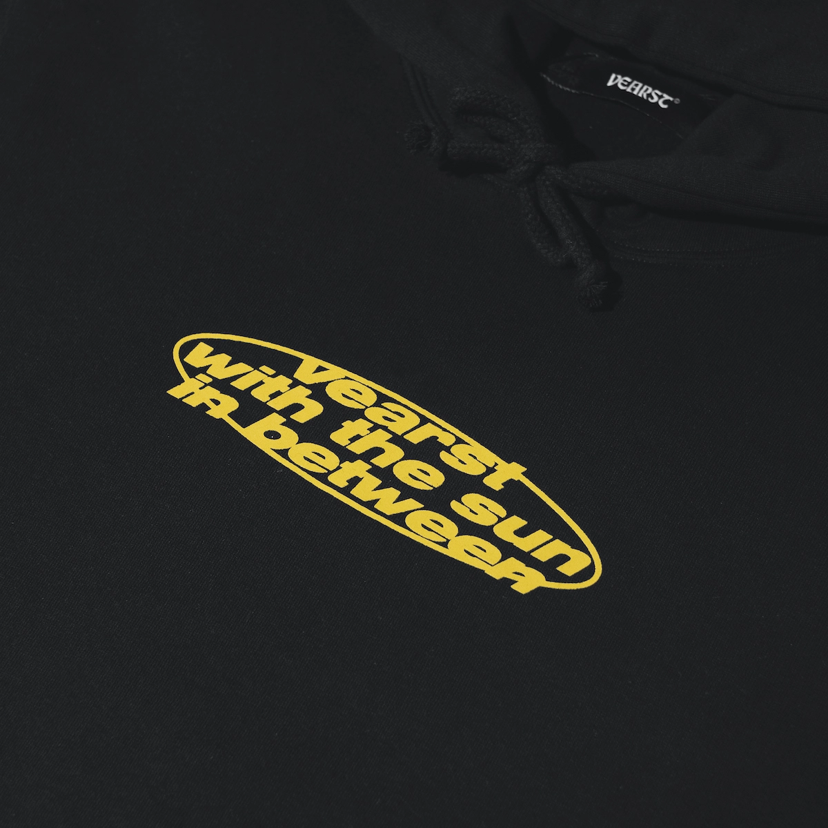 Stern Black Pullover Hoodie - Image 3