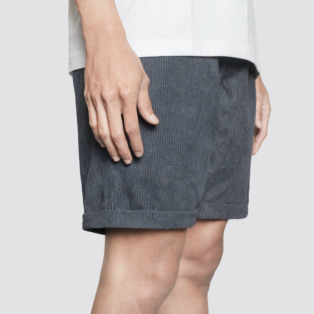 Teral Corduroy Navy - Image 2