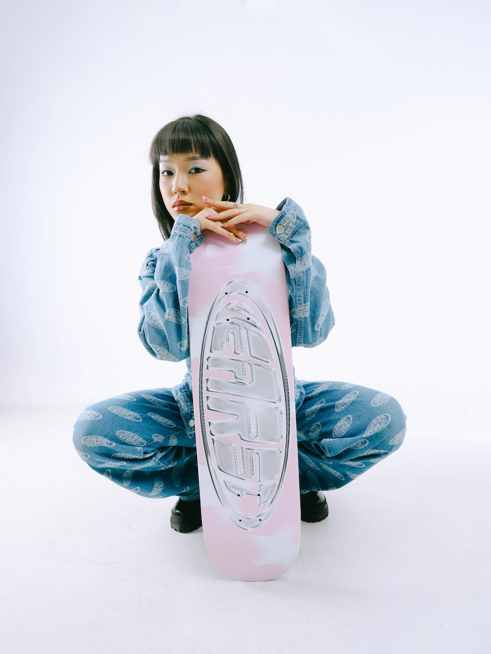 TOC Alter Pink Skate Deck - Image 2