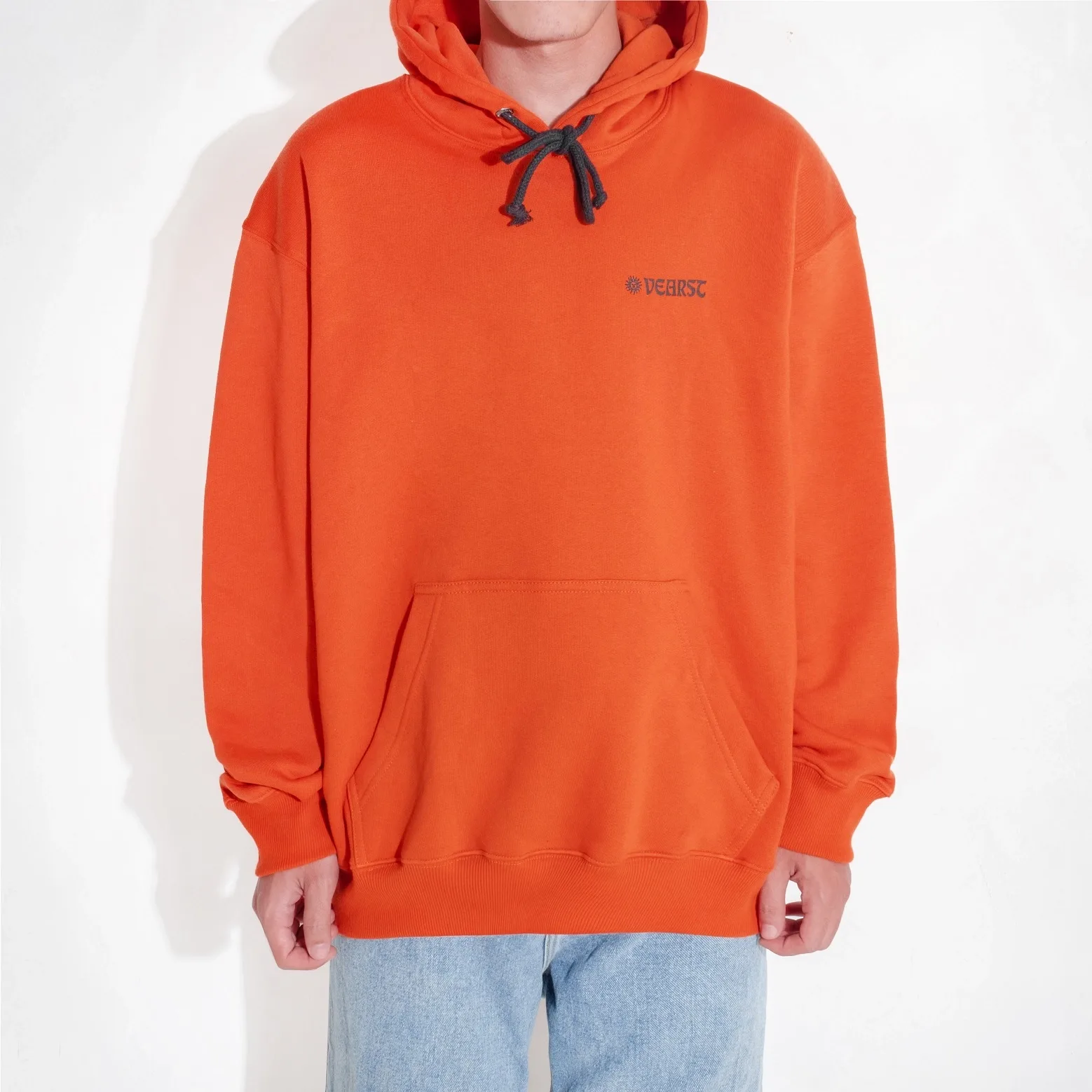 Yves Orange Pullover Hoodie - Image 2