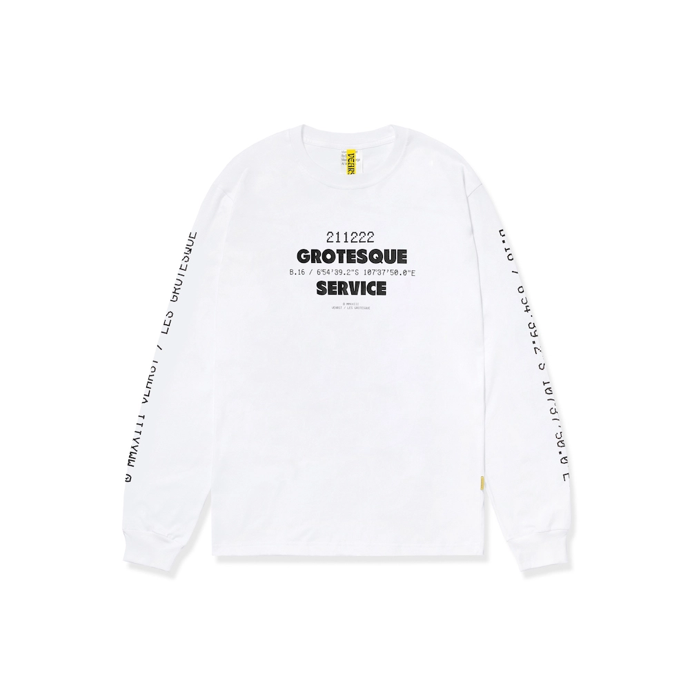 Service Long Sleve White
